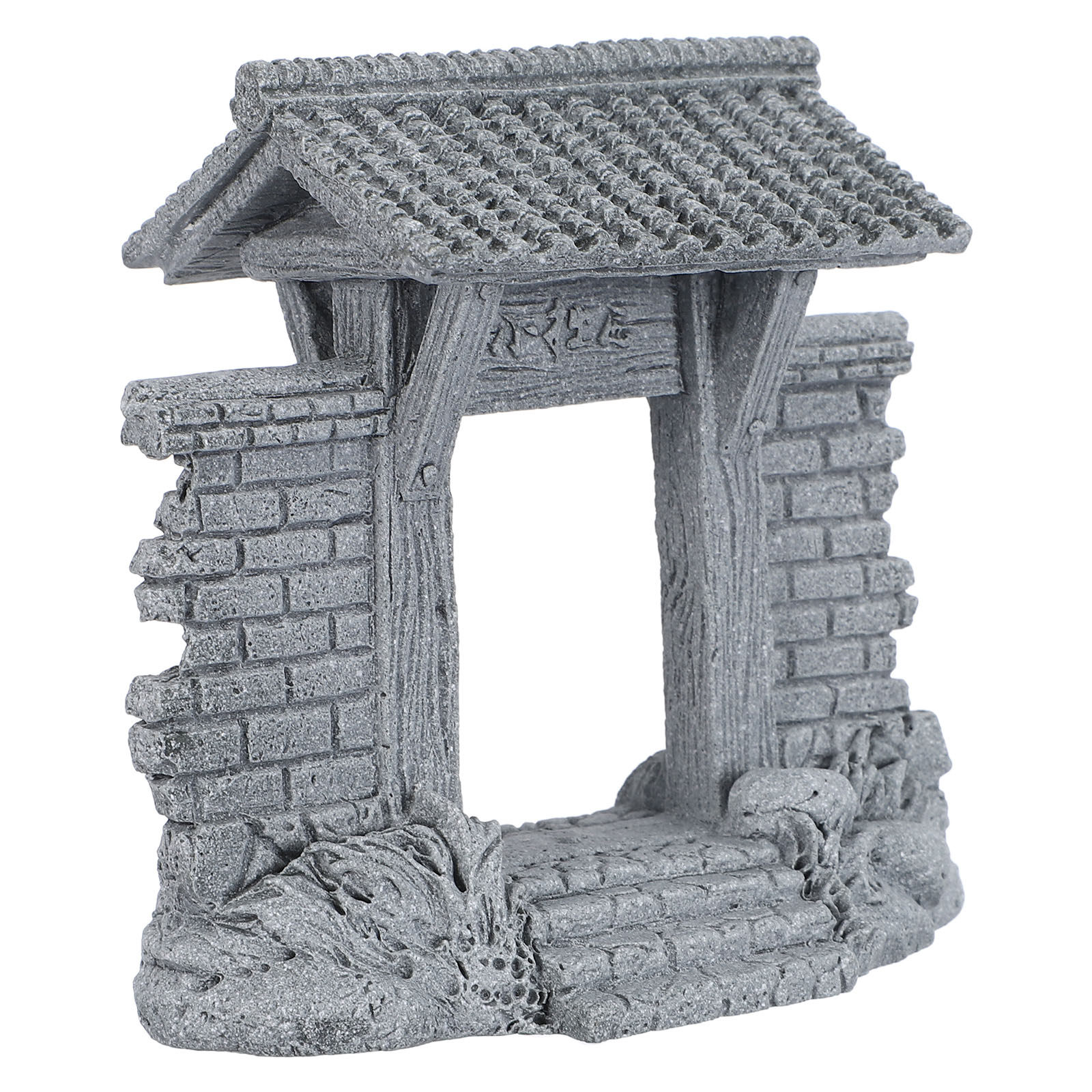 Bonsai Garden Entrance - Miniature Chinese Gate Fairy Garden Decor