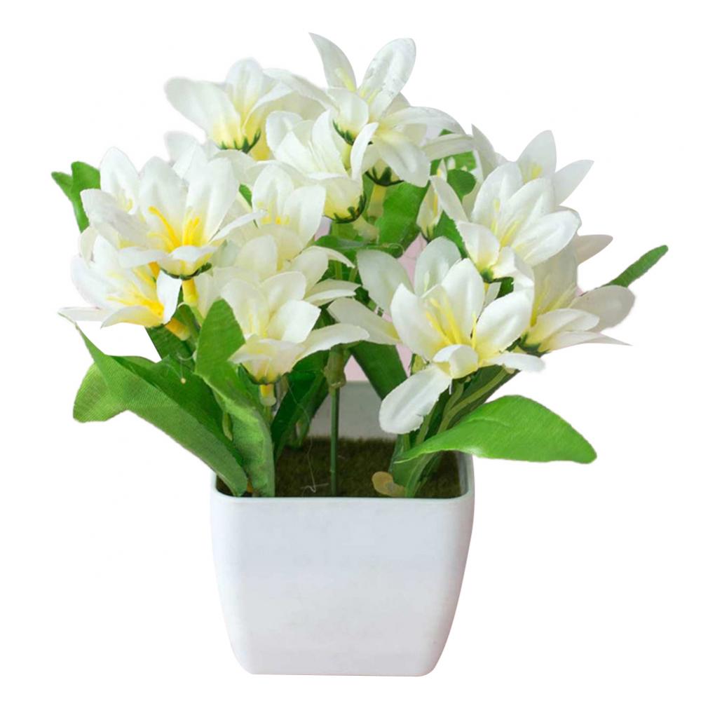 15cm Artificial Lily Flower Pl - đánh giá và giá Bonsai Garden And Cafe
