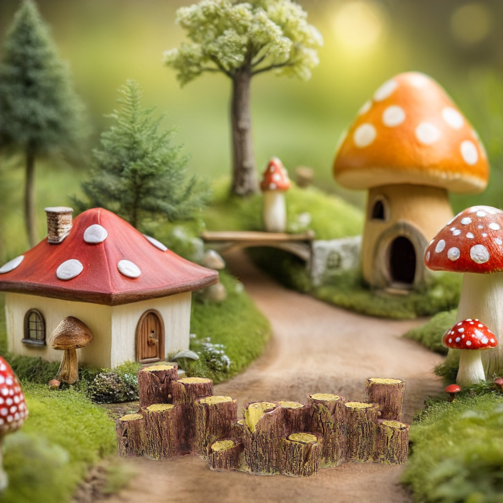 3Pcs Resin Micro Landscape Tre - đánh giá và giá Bonsai Garden Miniature