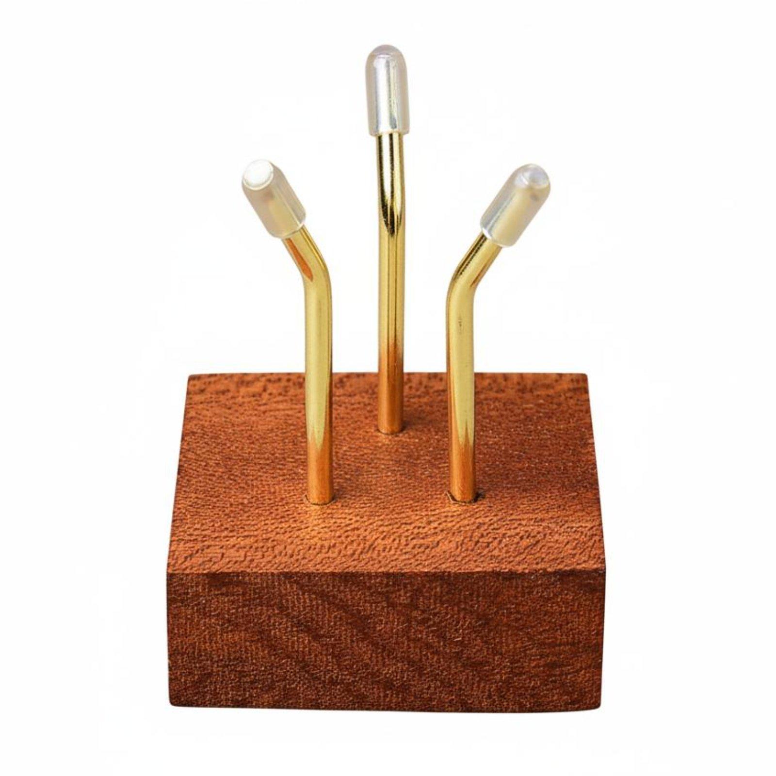 Solid Wood Crystal Base Stand  - đánh giá và giá Display Stand Wood