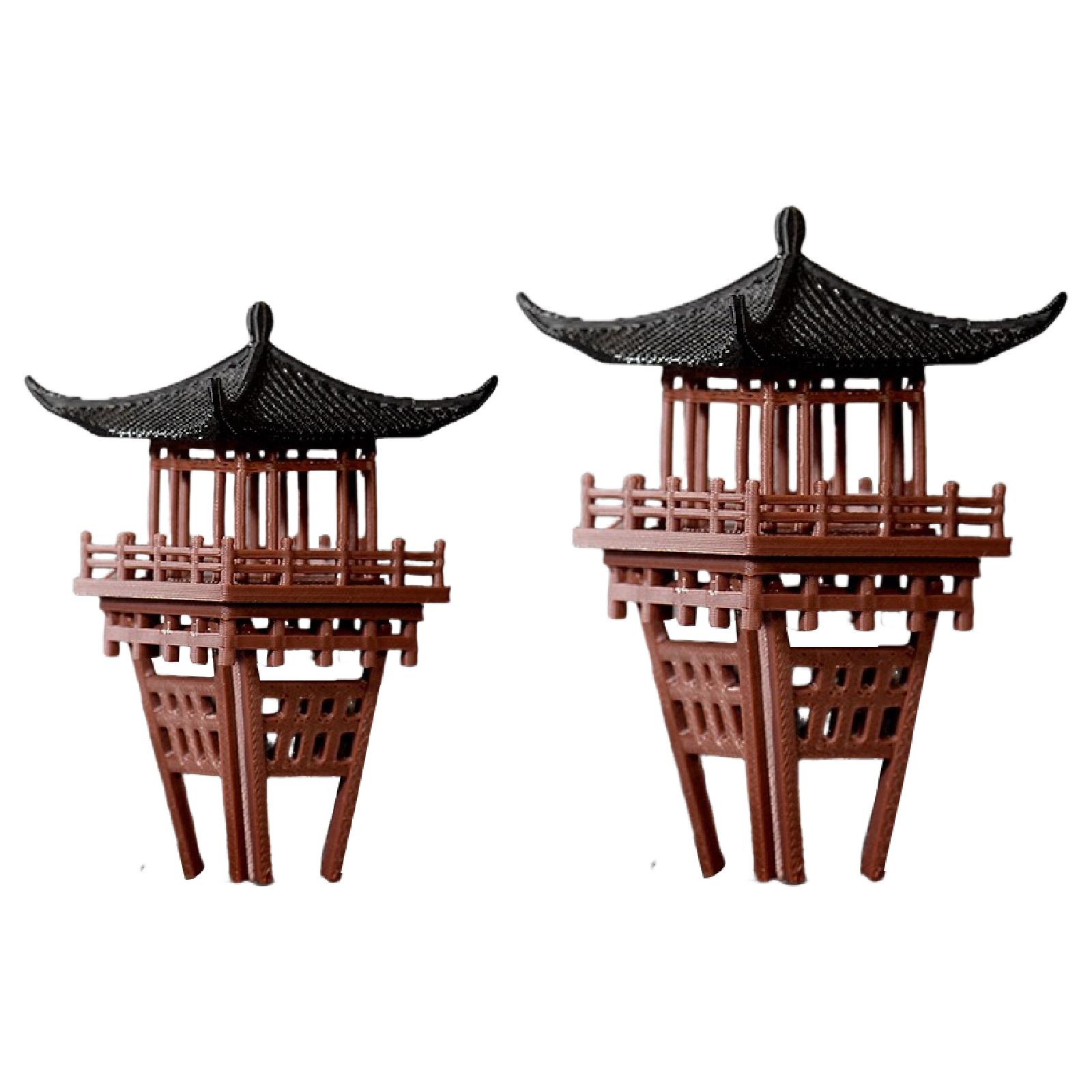 Miniature Chinese Pavilion Orn - đánh giá và giá Bonsai Garden Miniature