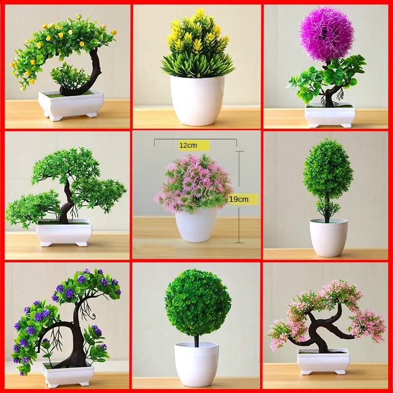Artificial Small Tree Potted P - đánh giá và giá Bonsai Garden Bench