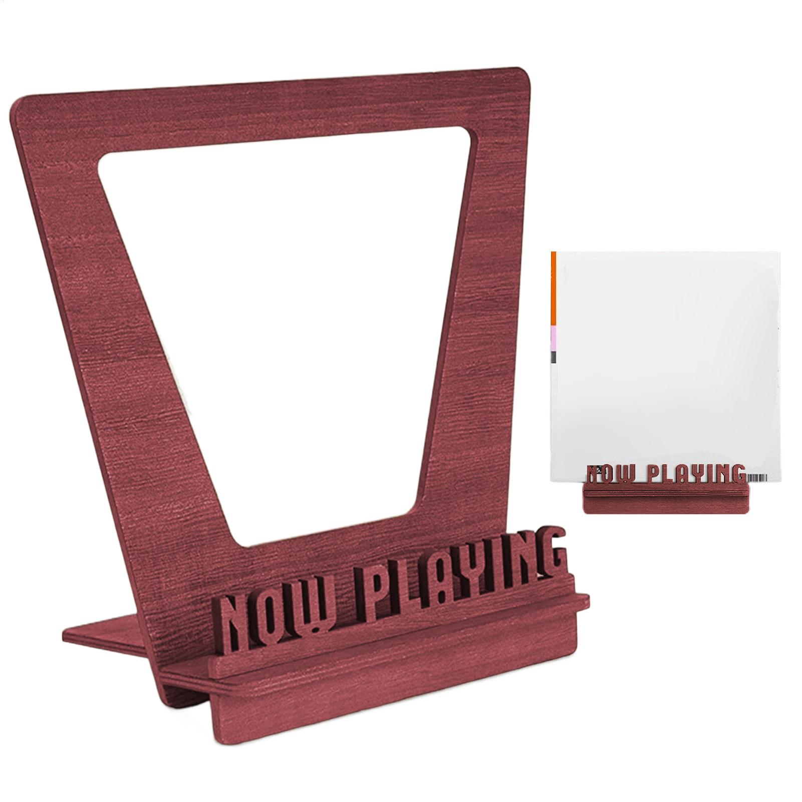 Wooden Record Holder Playing W - đánh giá và giá Display Stand Wood