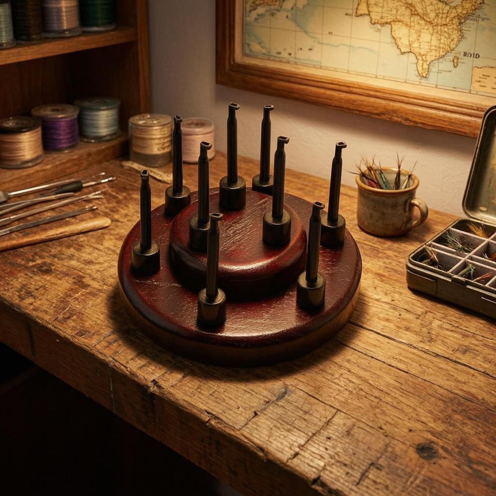 Fly Lures Solid Wood Display R - đánh giá và giá Display Stand Wood